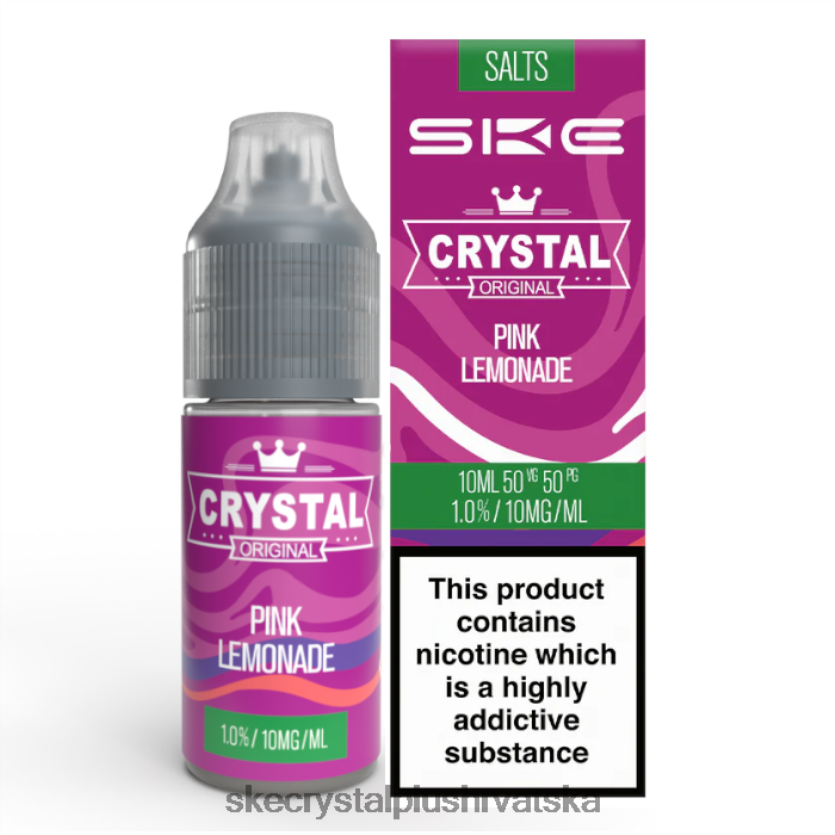 SKE Vape Refills | kristalna sol - 10 ml SKE ružičasta limunada XLX2ZT117